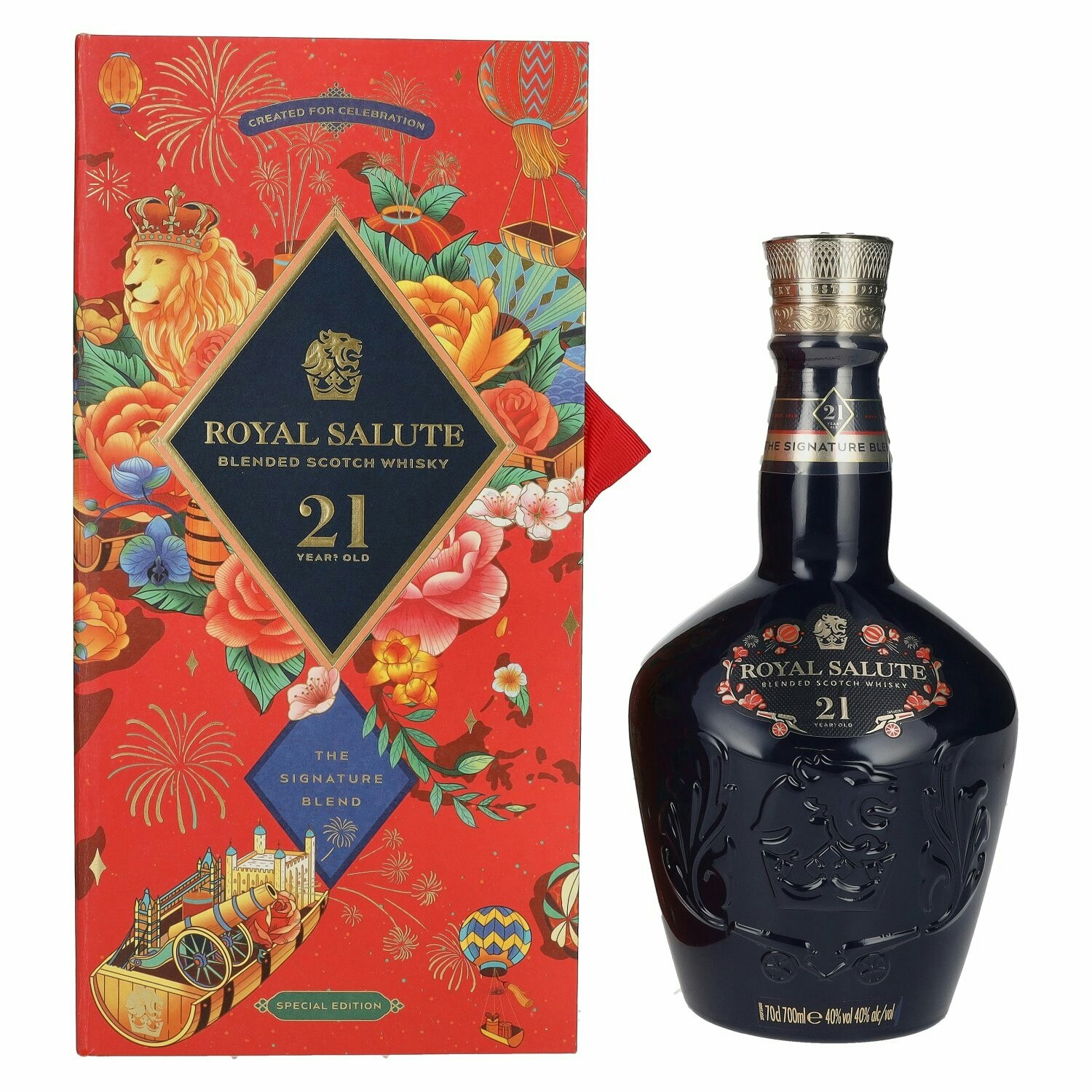 Royal Salute 21 Years Old LUNAR NEW YEAR Special Edition 40% Vol. 0,7l in Giftbox