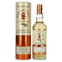 Signatory Vintage AUCHROISK 12 Years Old Highland Single Malt 2008 43% Vol. 0,7l in Giftbox