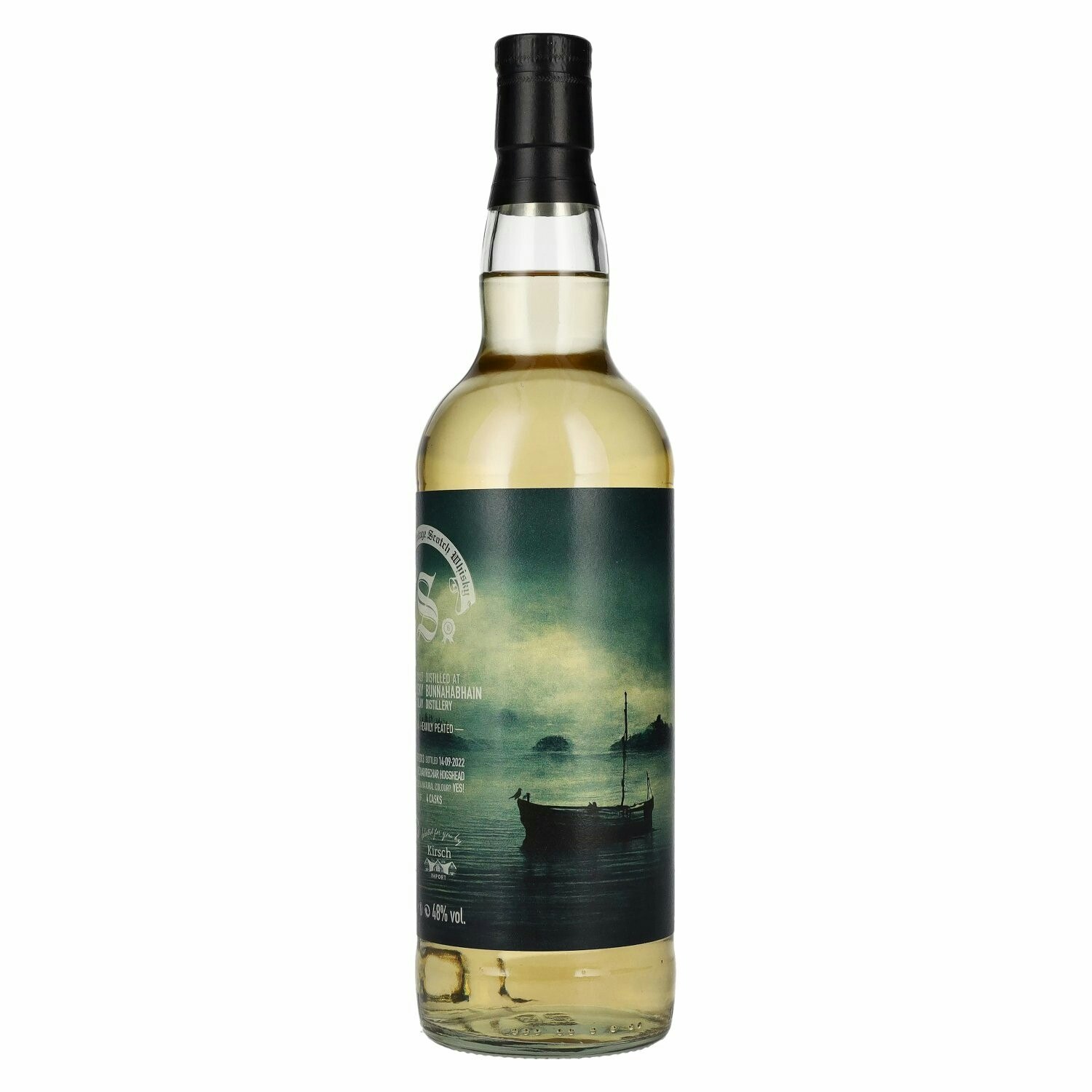 Signatory Vintage BUNNAHABHAIN STAOISHA 8 Years Old Kirsch Special 2013 48% Vol. 0,7l