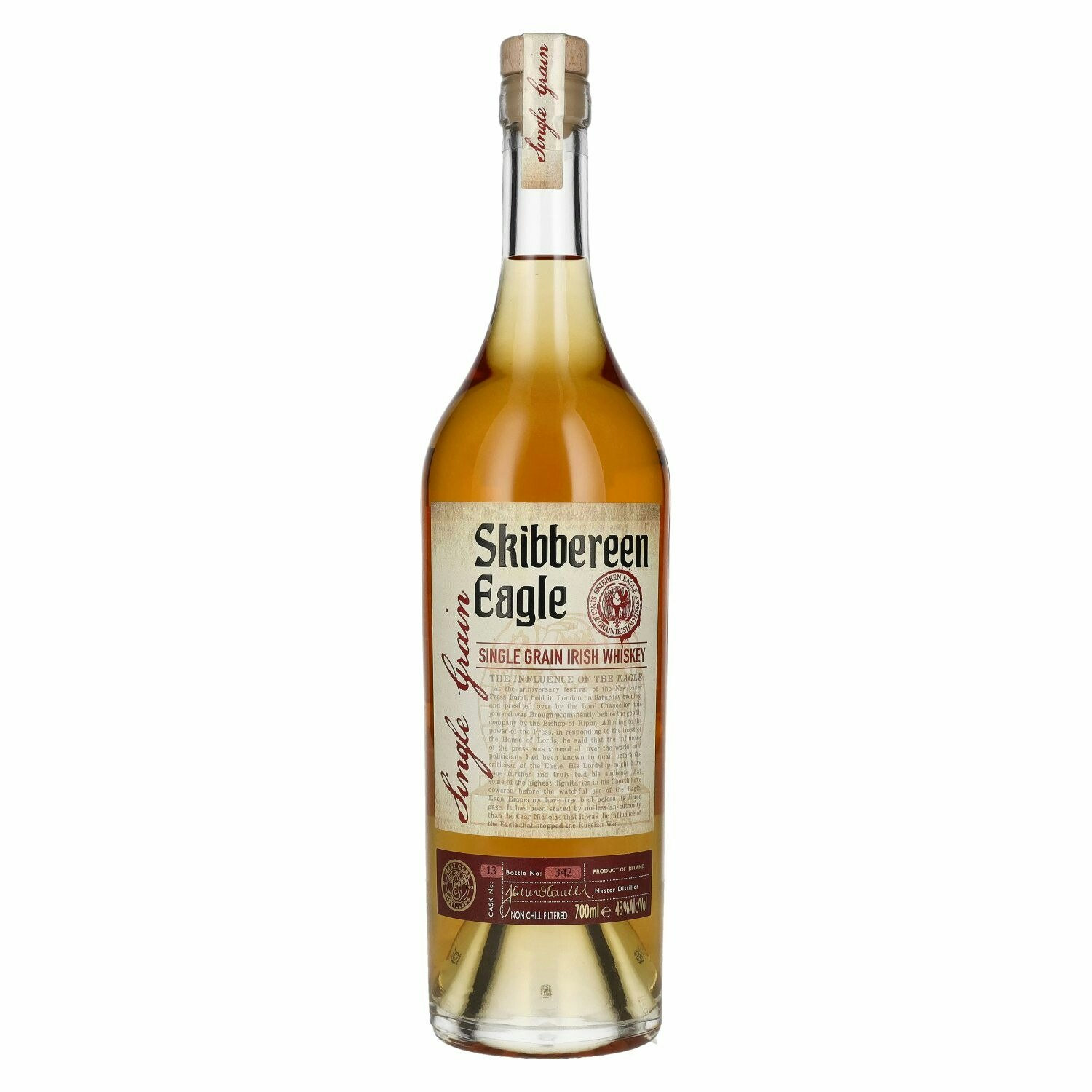 Skibbereen Eagle Single Grain Irish Whiskey 43% Vol. 0,7l