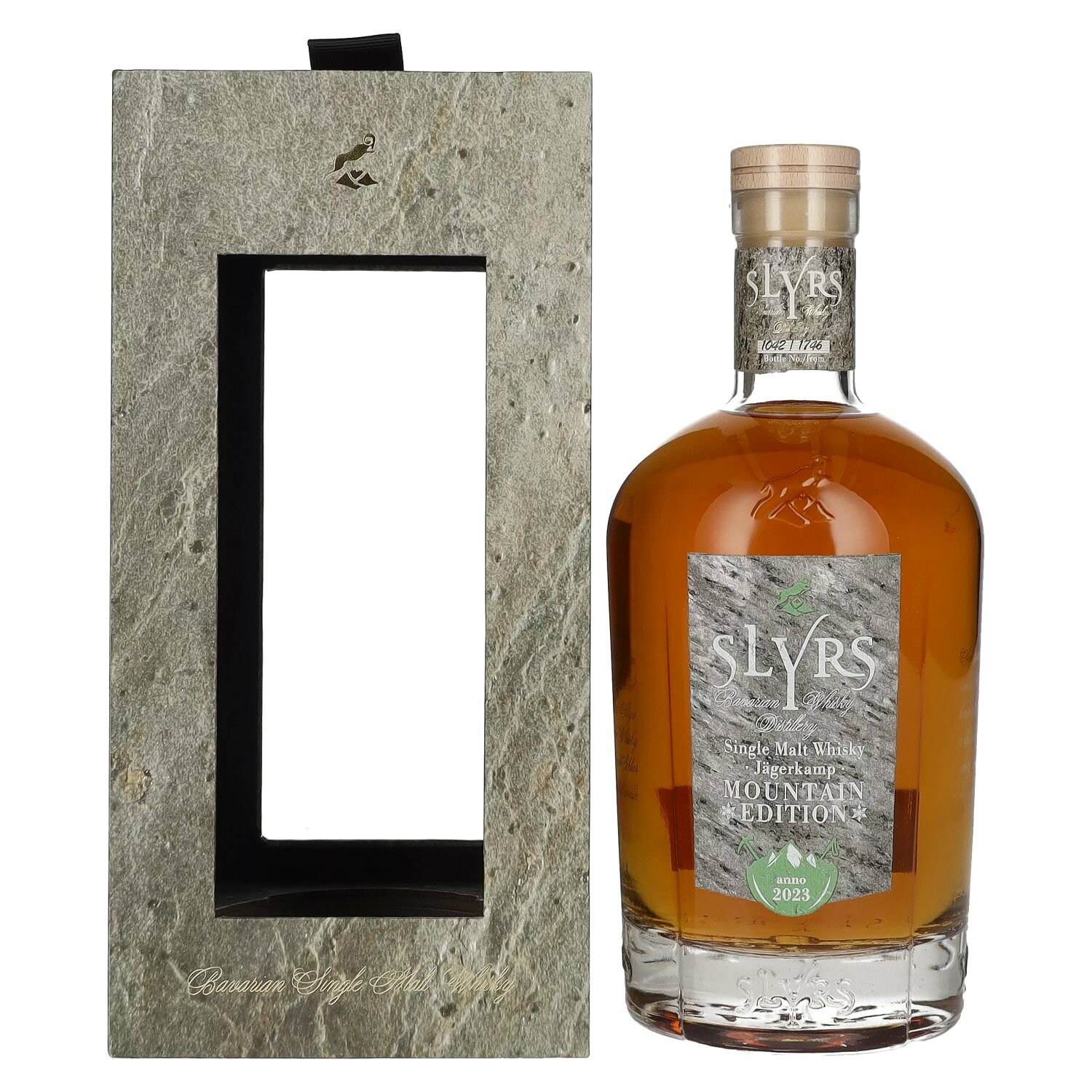 Slyrs Single Malt Whisky MOUNTAIN EDITION Jägerkamp 2023 50,4% Vol. 0,7l in Giftbox