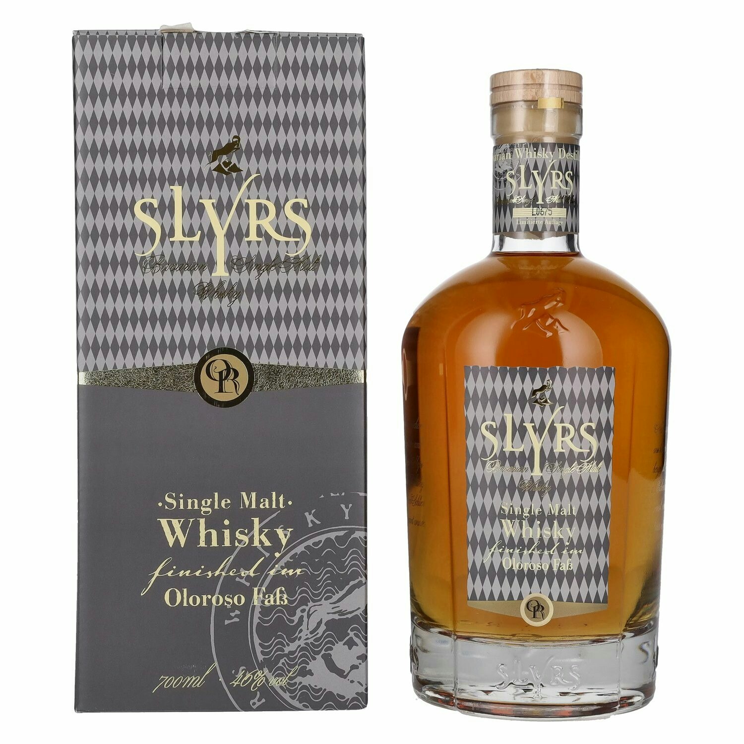 Slyrs Single Malt Whisky Oloroso Faß Finish Edition N° 3 46% Vol. 0,7l in Giftbox