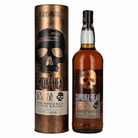 Smokehead EXTRA RARE Islay Single Malt Scotch Whisky Gold Design 40% Vol. 1l in Giftbox