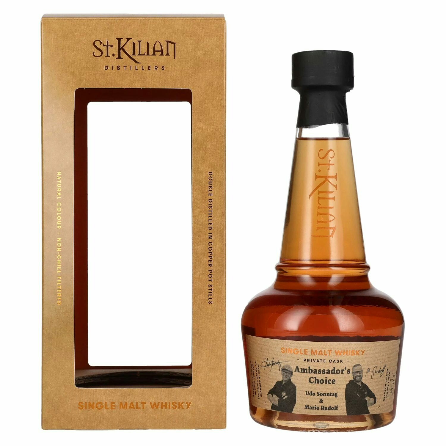 St. Kilian AMBASSADOR'S CHOICE Single Malt Whisky No. 6 54,2% Vol. 0,5l in Giftbox