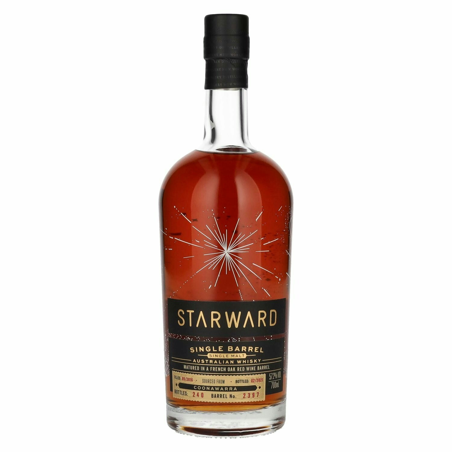 Starward COONAWARRA Single Barrel Australian Whisky 57,2% Vol. 0,7l