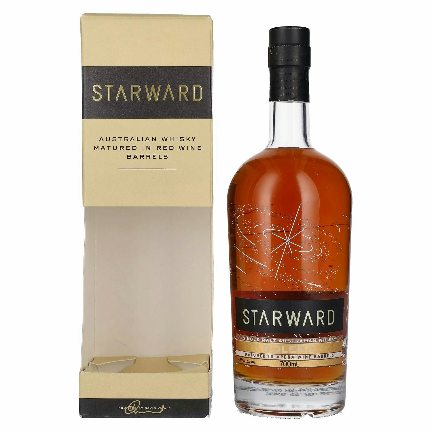Starward SOLERA Single Malt Australian Whisky 43% Vol. 0,7l in Giftbox