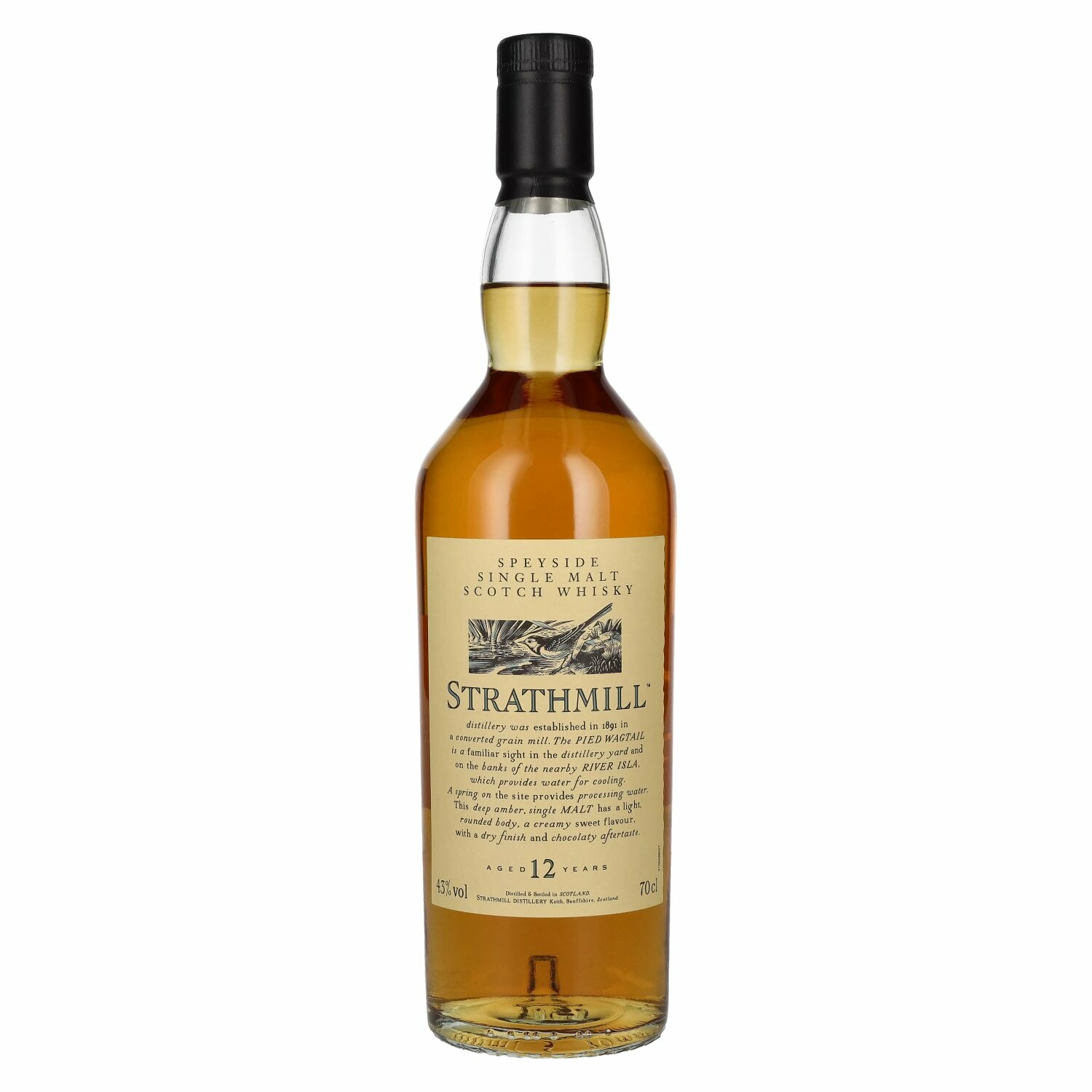 Strathmill 12 Years Old Single Malt Scotch Whisky 43% Vol. 0,7l