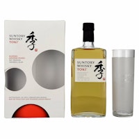 Suntory TOKI Blended Japanese Whisky 43% Vol. 0,7l in Giftbox with Highball glass