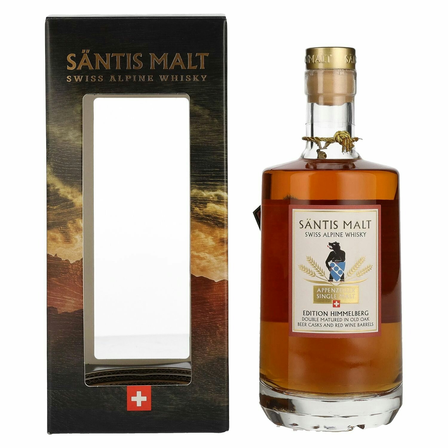 Säntis Malt Appenzeller Single Malt EDITION HIMMELBERG 43% Vol. 0,5l in Giftbox