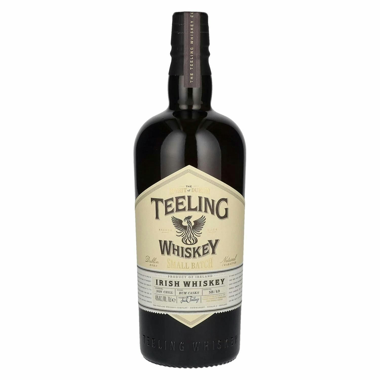 Teeling Whiskey SMALL BATCH Irish Whiskey Rum Cask 46% Vol. 0,7l