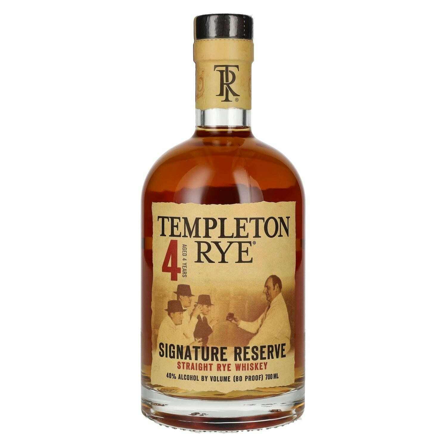 Templeton Rye 4 Years Old Signature Reserve Straigth Rye Whiskey 40% Vol. 0,7l