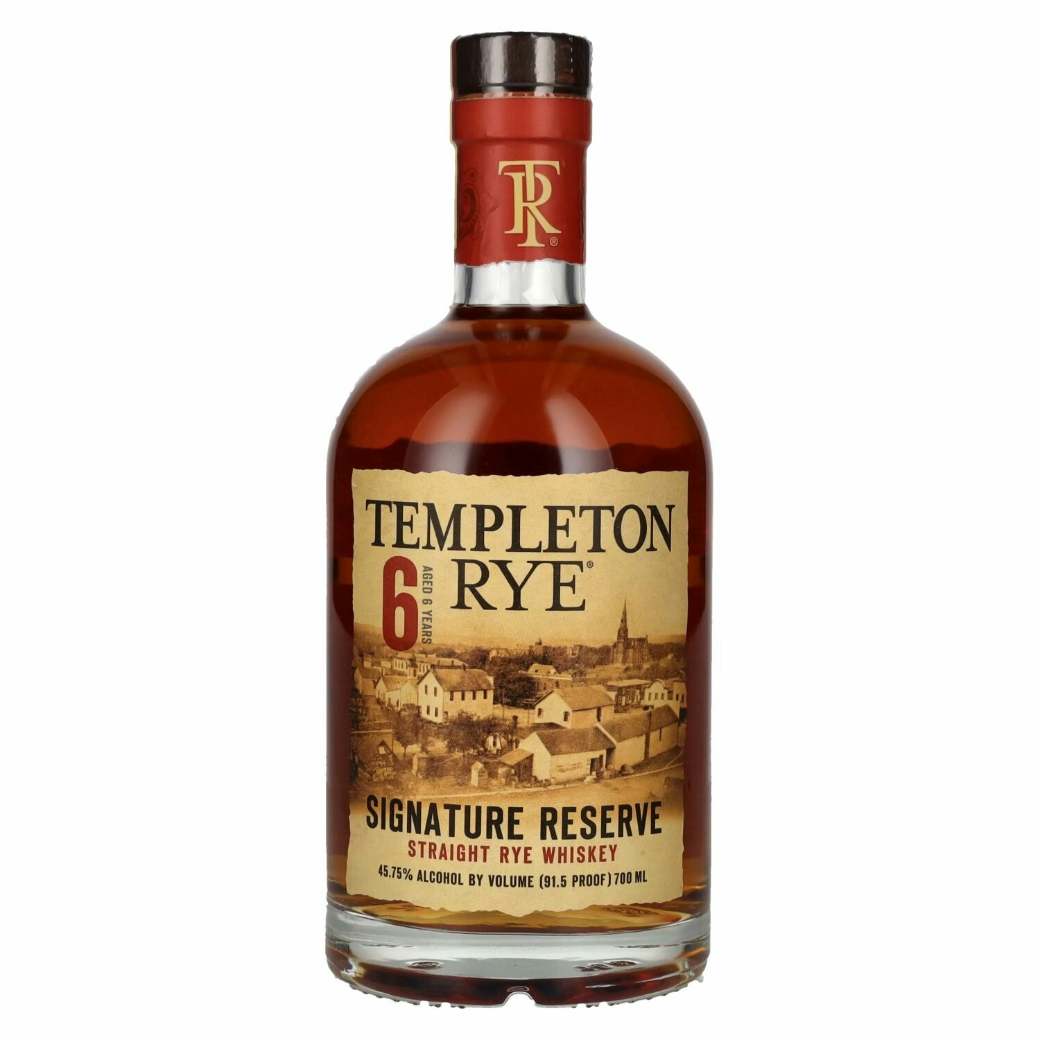 Templeton Rye 6 Years Old Signature Reserve Straigth Rye Whiskey 45,8% Vol. 0,7l