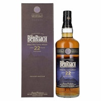The BenRiach 22 Years Old PEATED Second Edition DUNDER 46% Vol. 0,7l in Giftbox