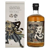 The Koshi-No Shinobu Pure Malt Whisky Mizunara Oak 43% Vol. 0,7l in Giftbox