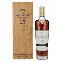 The Macallan 25 Years Old SHERRY OAK 2022 43% Vol. 0,7l in Holzkiste