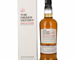 The Observatory 20 Years Old Single Grain Signature Series 40% Vol. 0,7l in Giftbox