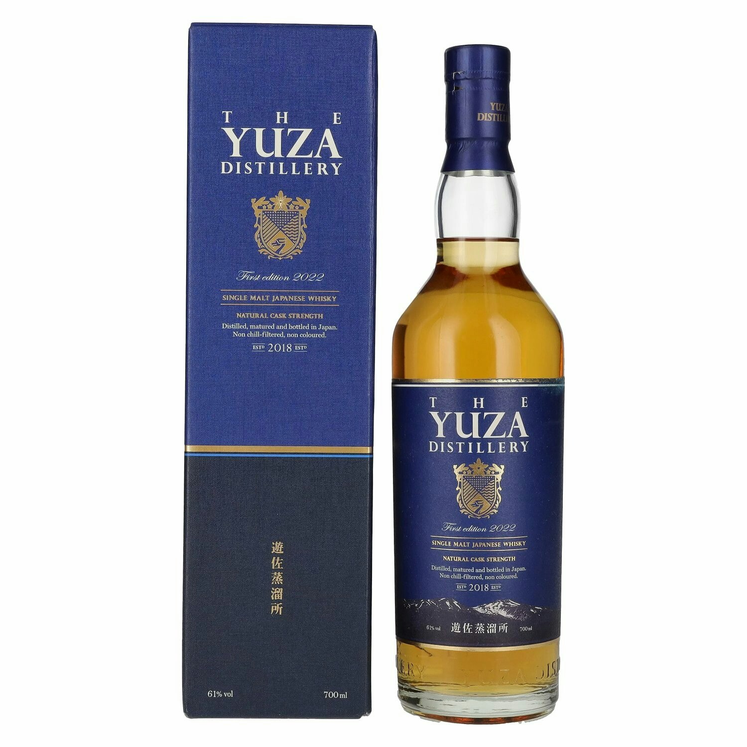 The Yuza Distillery Single Malt Japanese Whisky First Edition 2022 61% Vol. 0,7l in Giftbox