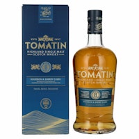 Tomatin 8 Years Old BOURBON & SHERRY CASKS 40% Vol. 1l in Giftbox