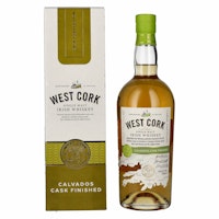 West Cork Single Malt Irish Whiskey CALVADOS CASK FINISHED 43% Vol. 0,7l in Giftbox