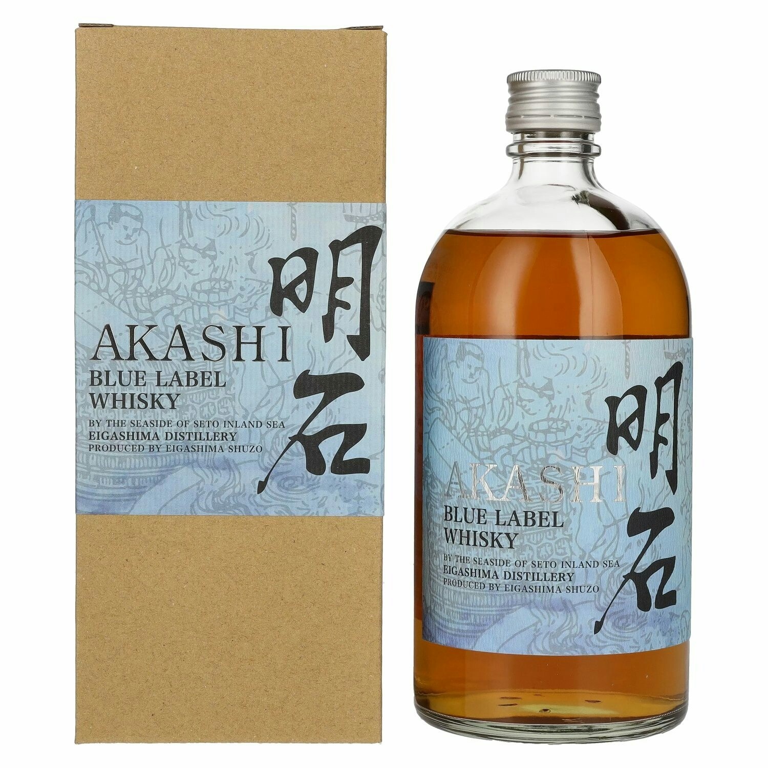 White Oak AKASHI BLUE Label Whisky 40% Vol. 0,7l in Giftbox