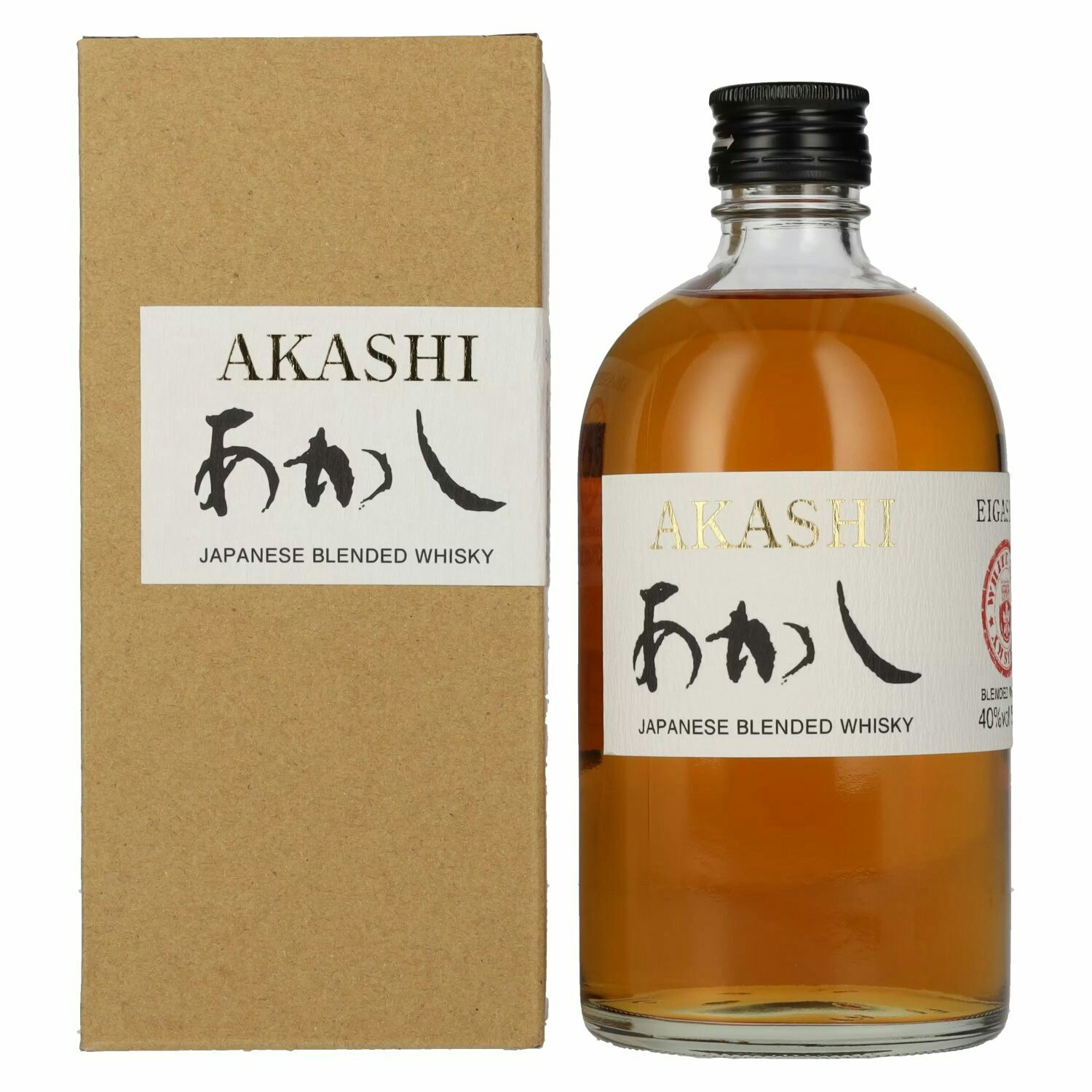 White Oak AKASHI Blended Whisky 40% Vol. 0,5l in Giftbox