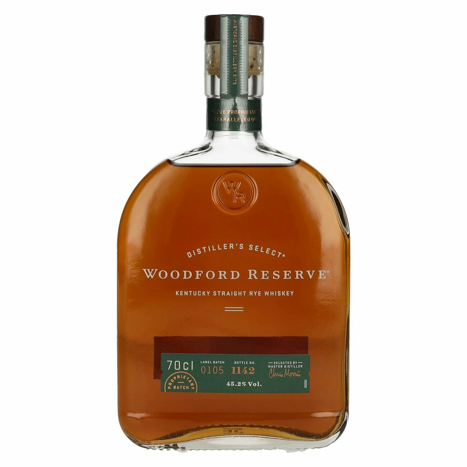 Woodford Reserve Kentucky Straight Rye Whiskey 45,2% Vol. 0,7l