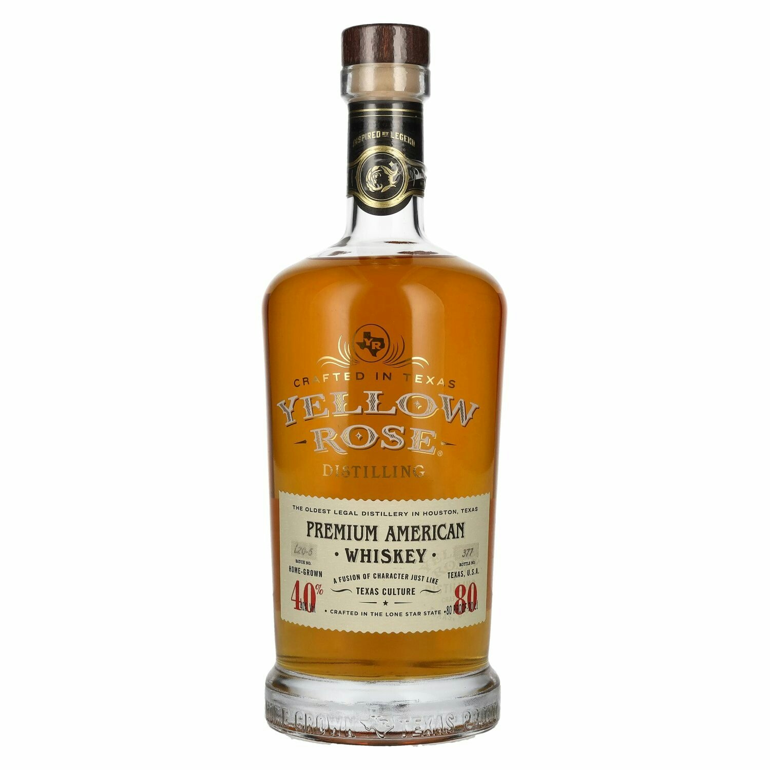 Yellow Rose PREMIUM AMERICAN Whiskey 40% Vol. 0,7l