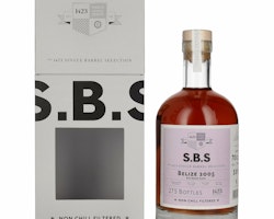 1423 S.B.S BELIZE Rum 2005 58% Vol. 0,7l in Giftbox
