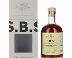 1423 S.B.S COLOMBIA Port Cask Finish 2009 46% Vol. 0,7l in Giftbox