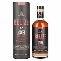 1731 Fine & Rare BELIZE 12 Years Old Single Origin Rum 46% Vol. 0,7l in Giftbox