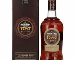 Angostura 1787 15 Years Old Super Premium Rum 40% Vol. 0,7l in Giftbox