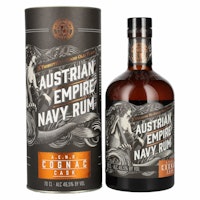 Austrian Empire Navy Rum COGNAC CASK 46,5% Vol. 0,7l in Giftbox