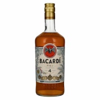 Bacardi 4 Years Old AÑEJO CUATRO Gold Rum 40% Vol. 0,7l