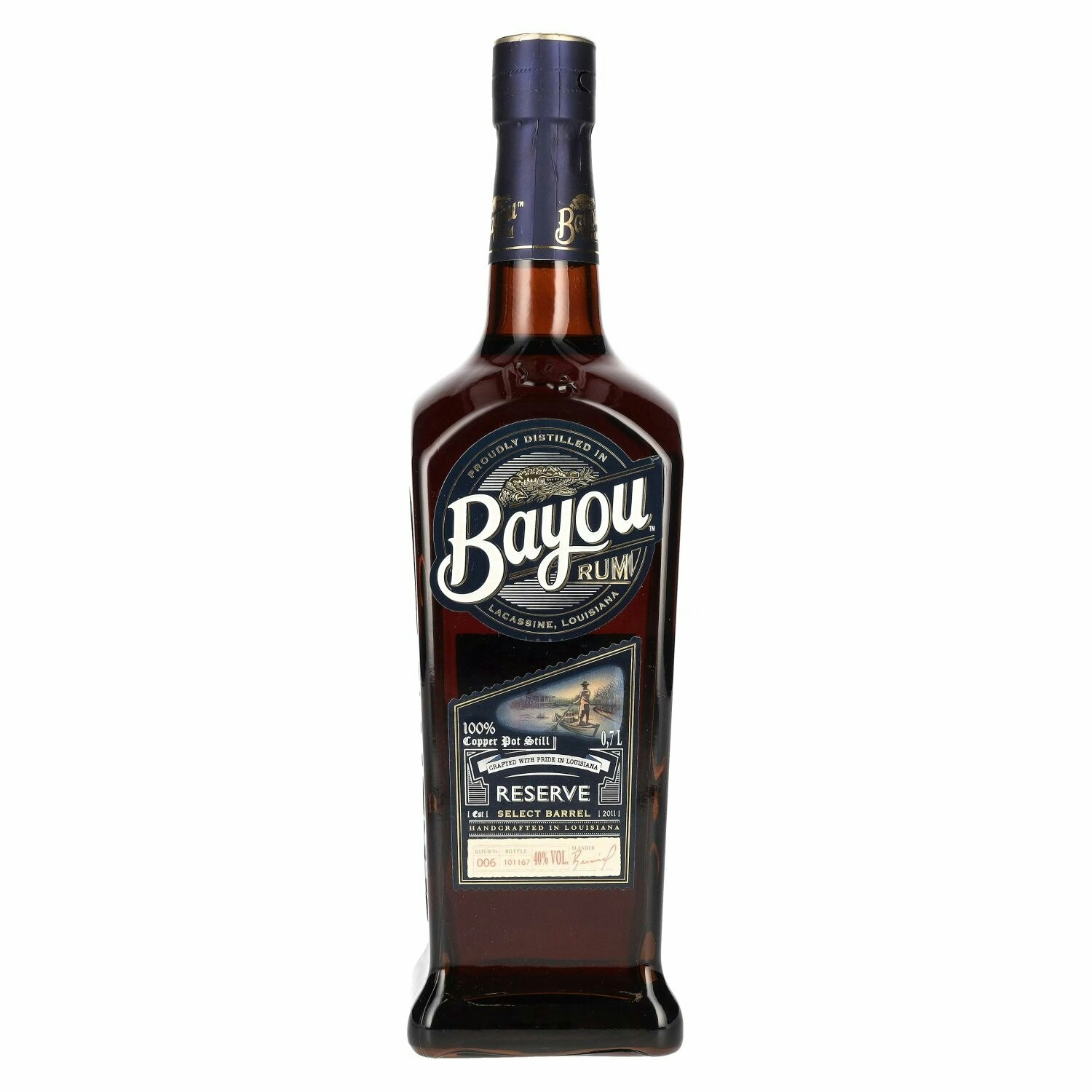 Bayou RESERVE Select Barrel Rum 40% Vol. 0,7l