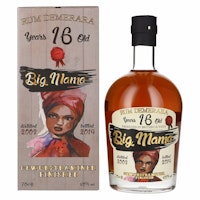 Big Mama 16 Years Old Rum Demerara Gewürztraminer Finished 40% Vol. 0,7l in Giftbox