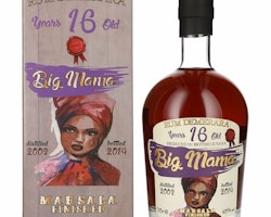 Big Mama 16 Years Old Rum Demerara Marsala Finished 40% Vol. 0,7l in Giftbox