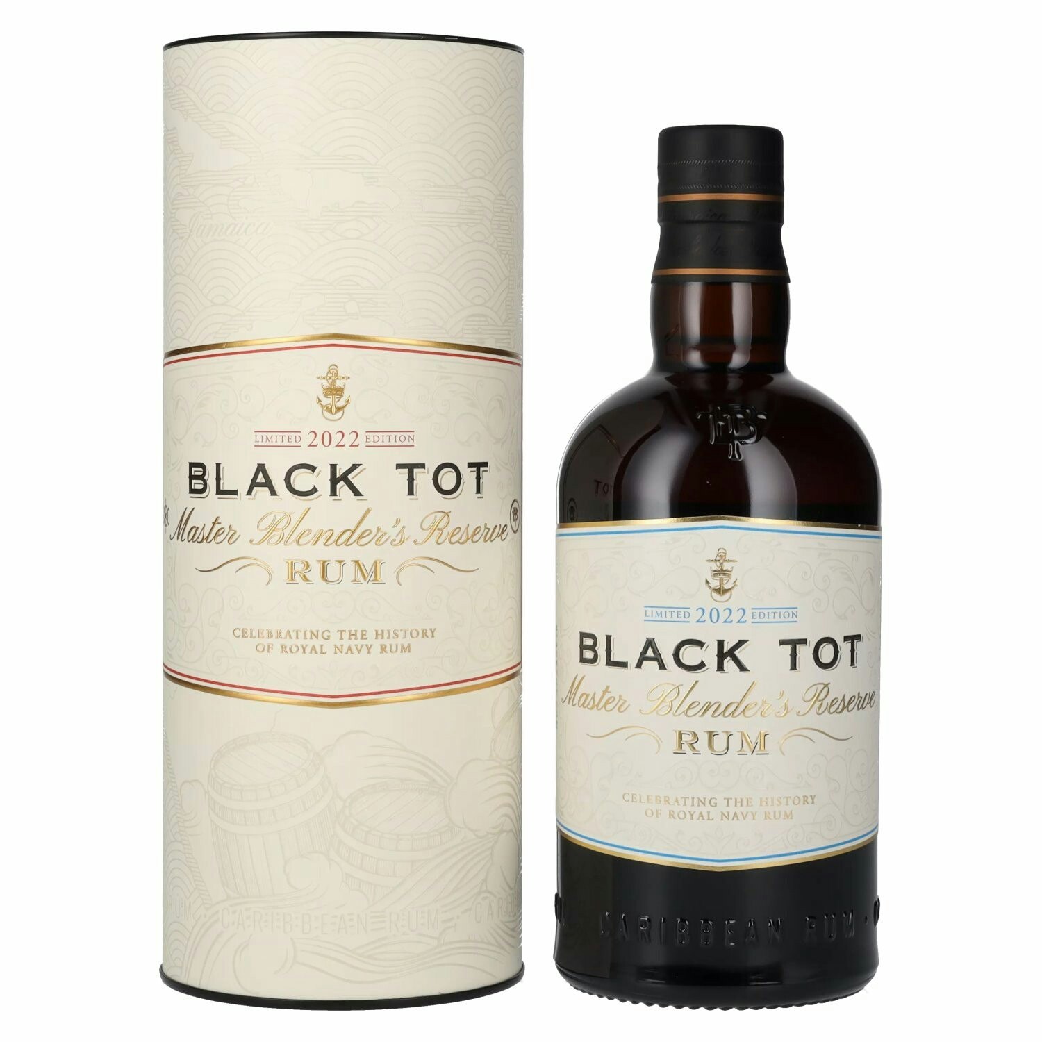 Black Tot Master Blender's Reserve Rum Limited Edition 2022 54,5% Vol. 0,7l in Giftbox