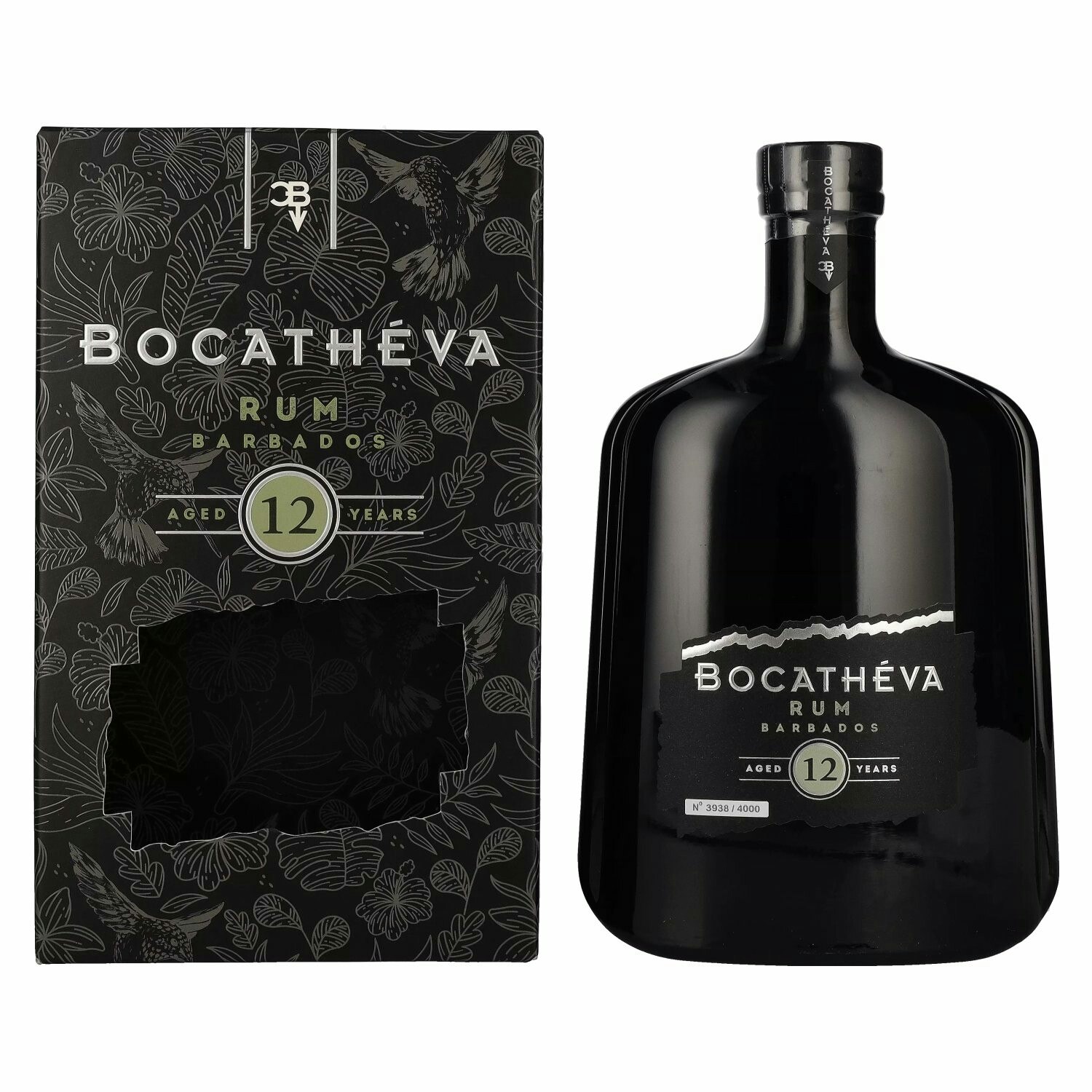 Bocathéva 12 Years Old Rum of Barbados Limited Edition 45% Vol. 0,7l in Giftbox