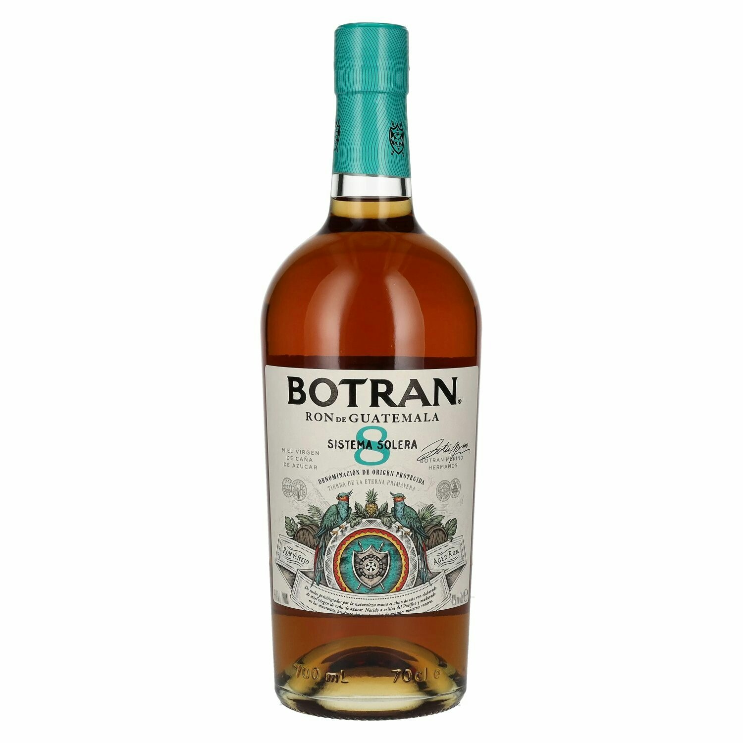 Botran Ron Añejo 8 Sistema Solera 40% Vol. 0,7l