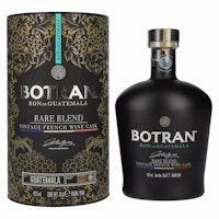 Botran Ron RARE BLEND Vintage French Wine Cask 40% Vol. 0,7l in Giftbox