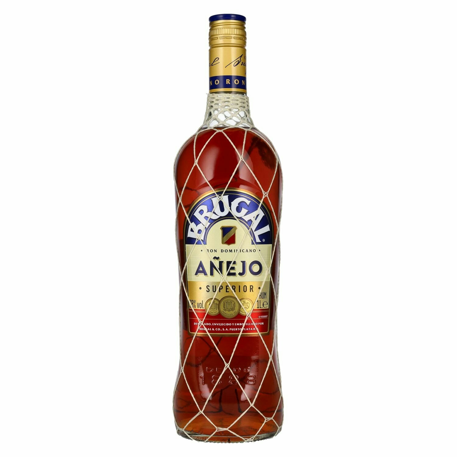 Brugal AÑEJO Superior Ron Dominicano 38% Vol. 1l