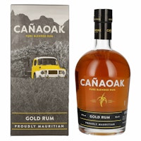 Cañaoak Pure Blended Gold Rum 40% Vol. 0,7l in Giftbox