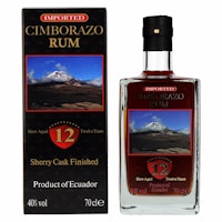 Cimborazo Rum 12 Years Sherry Cask Finished 40% Vol. 0,7l in Giftbox
