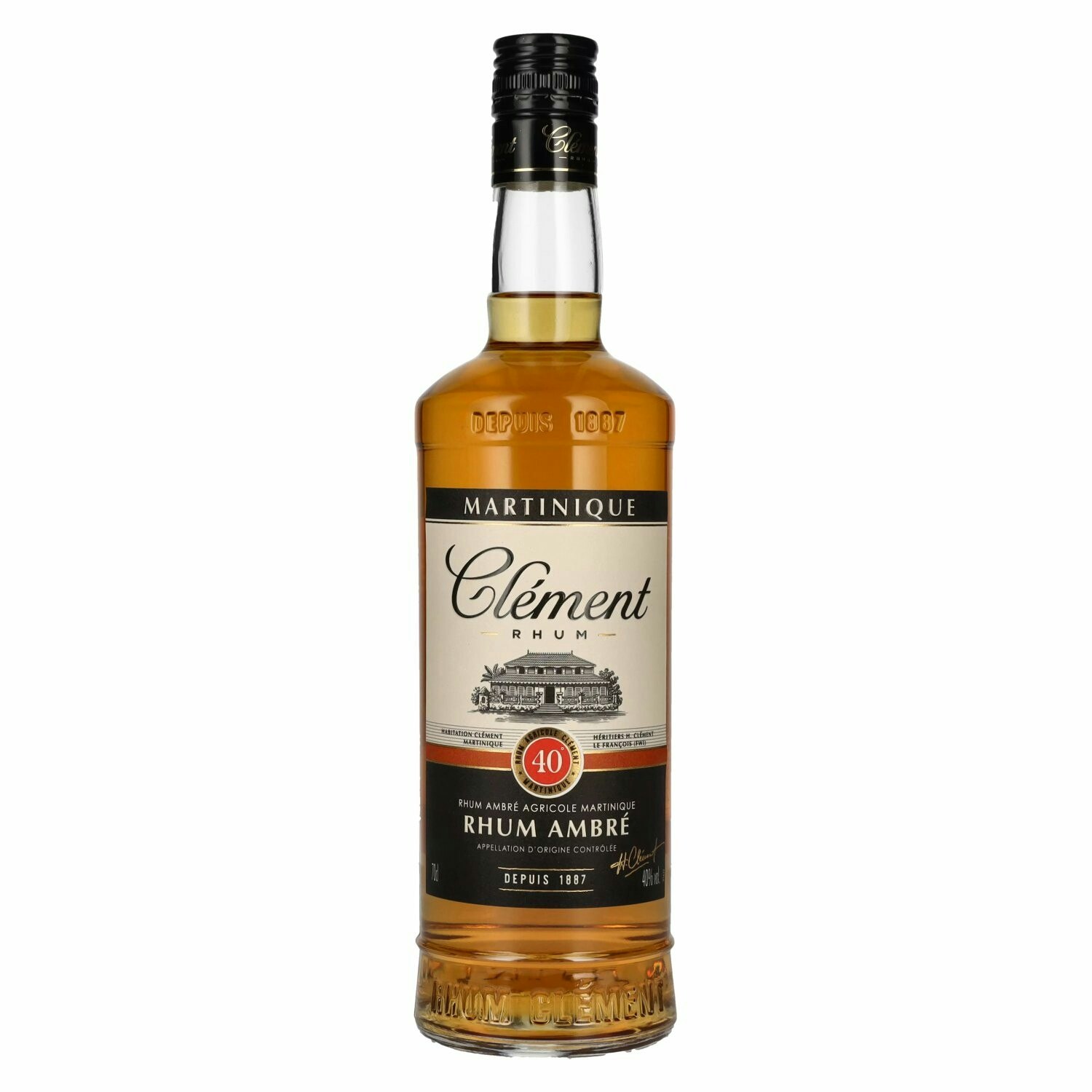 Clément Rhum Agricole Ambré 40% Vol. 0,7l