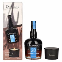 Dictador 20 Years Old ICON RESERVE 40% Vol. 0,7l in Giftbox with Kerze