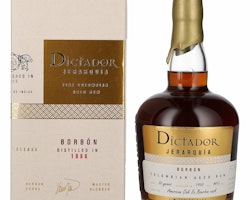 Dictador JERARQUÍA 30 Years Old BORBÓN Rum 1990 44% Vol. 0,7l in Giftbox