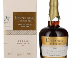 Dictador JERARQUÍA 29 Years Old BORBÓN Rum 1991 41% Vol. 0,7l in Giftbox