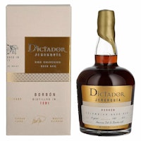 Dictador JERARQUÍA 39 Years Old BORBÓN Rum 1981 43% Vol. 0,7l in Giftbox
