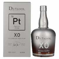 Dictador XO INSOLENT Colombian Aged Rum 40% Vol. 0,7l in Giftbox
