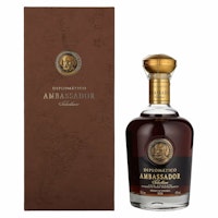 Diplomático AMBASSADOR Selection Cask Strength 47% Vol. 0,7l in Giftbox with Lederoptik